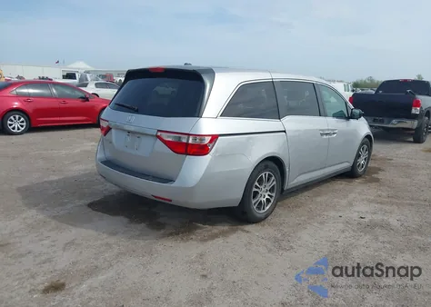 2013 Honda Odyssey Exl from USA, damaged, VIN 5FNRL5H69DB022042